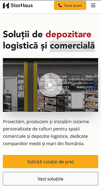 Storhouse — 4% Rată de Conversie și ~100.000 RON din Prima Săptămână
